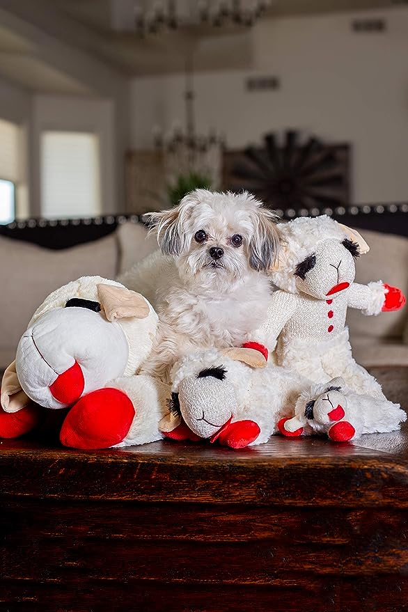 lambchop dog toy